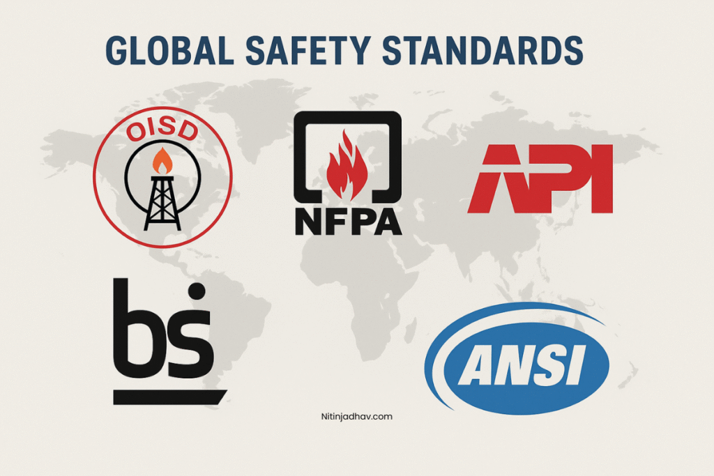 Codes and standards for process safety and loss prevention engineering