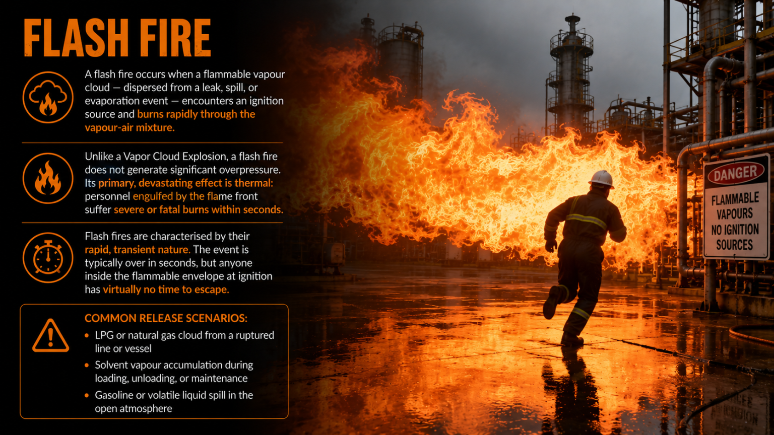 Flash Firer Industrial Fire & Explosion Scenarios: The Complete Process Safety ...