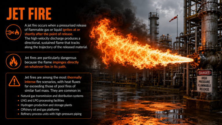Horizontal Jet Fire Industrial Fire & Explosion Scenarios: The Complete Process Safety ...
